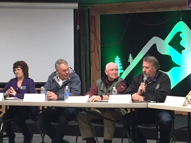 Camp Fire Zinke and Perdue Visit 11.26.18